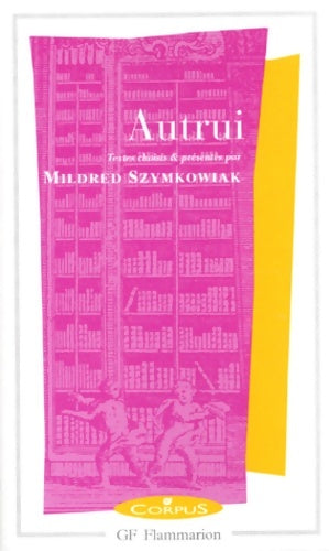 Autrui - Mildred Szymkowiak - GF - Livre
