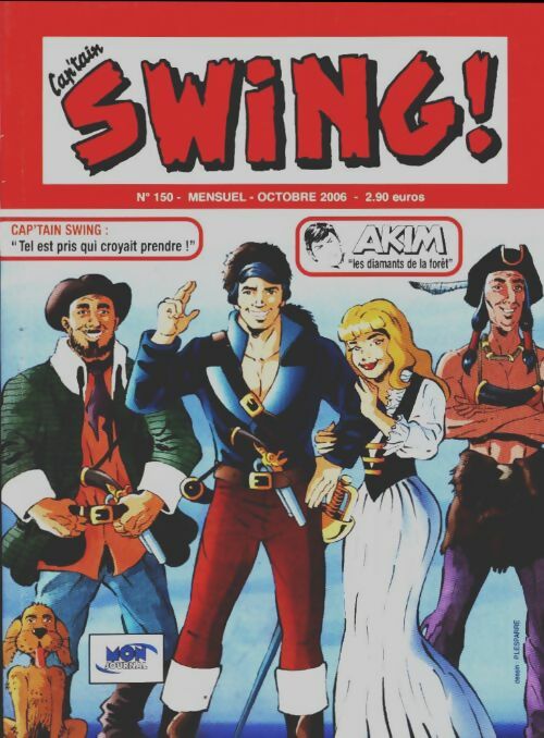 Cap'tain Swing ! n°150 - Collectif - Cap'tain Swing ! - Livre