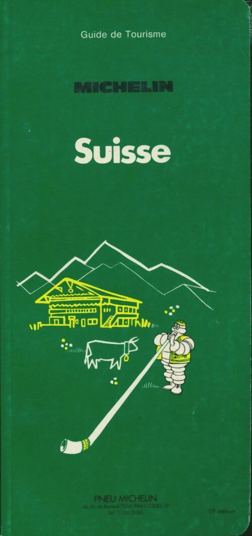 Suisse - Collectif - Le Guide vert - Livre