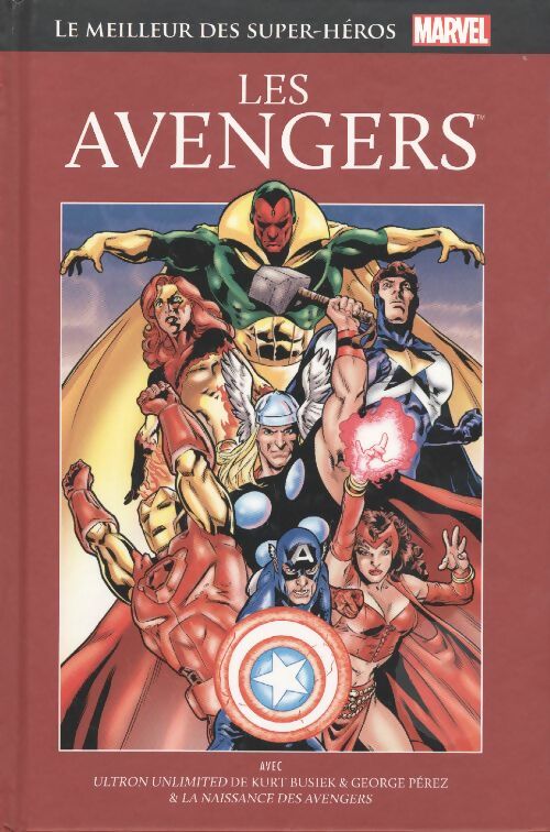 Les avengers - Marvel - Le meilleur des super-héros - Livre