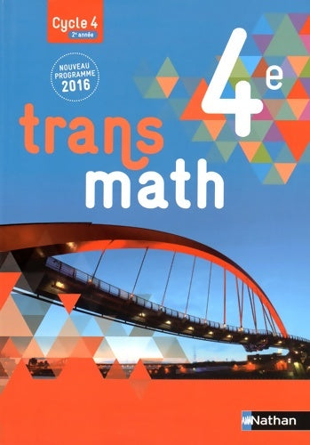 Transmath 4e - Joël Malaval - Transmath - Livre