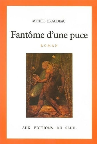 Fantôme d'une puce - Michel Braudeau - Cadre rouge - Livre