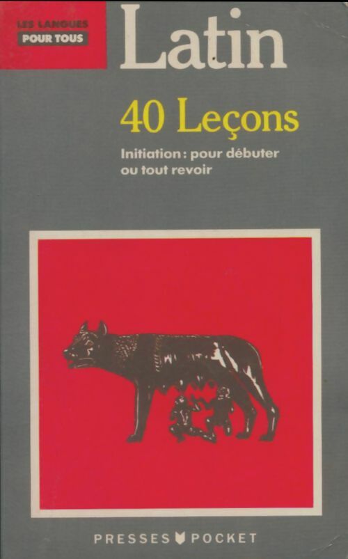 Le latin en 40 leçons - Anne Quesemand - Pocket - Livre