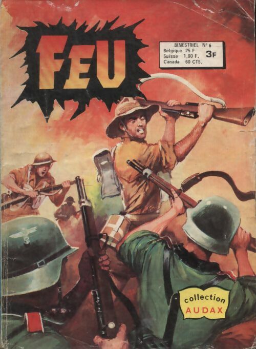 Feu n°6 - Collectif - Feu - Livre