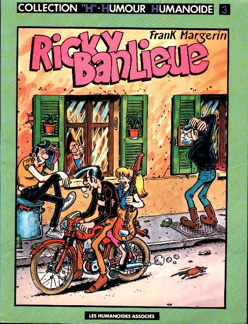 Ricky banlieue - Frank Margerin - H Humour Humanoïde - Livre