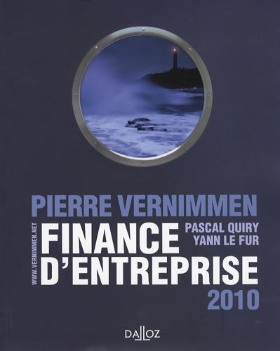 Finance d'entreprises 2010 - Pierre Vernimmen - Dalloz livres - Livre