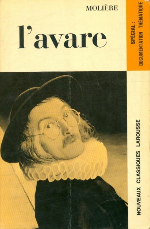 L'avare - Molière - Nouveaux classiques larousse - Livre