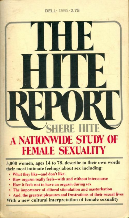 The hite report - Shere Hite - Dell - Livre