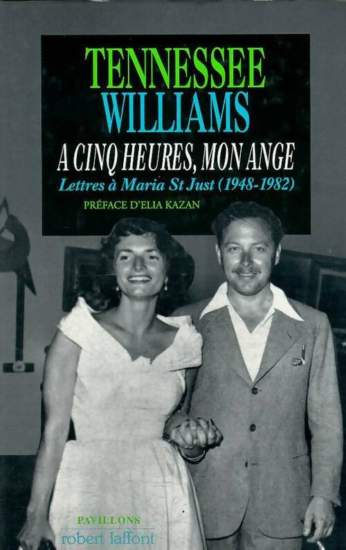 A cinq heures mon ange - Tennessee Williams - Pavillons - Livre