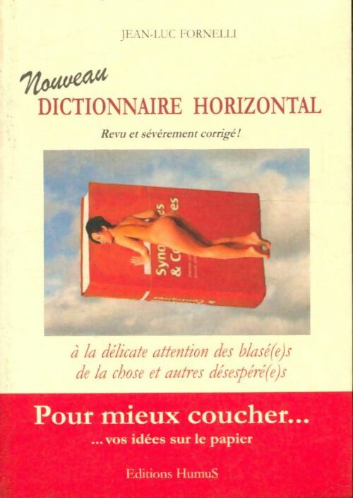 Nouveau dictionnaire horizontal - Jean-Luc Fornelli - Humus - Livre