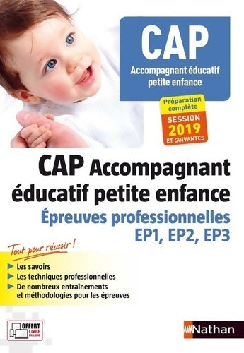 Épreuves professionnelles - CAP accompagnant educatif petite enfance -2019 - Louisa Rebih-Jouhet - Etapes Formations Santé - Livre