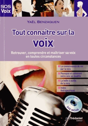Tout connaître sur la voix - Yaël Benzaquen - Trédaniel GF - Livre