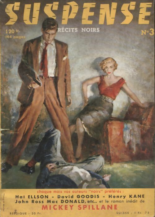 Suspense n°3 - Collectif - Suspense - Livre
