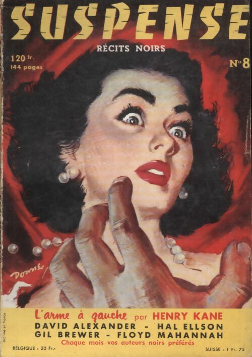 Suspense n°8 - Collectif - Suspense - Livre