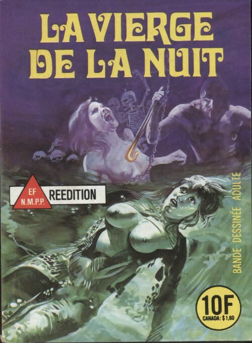 Les grands classiques de l'épouvante n°79 : La vierge de la nuit - Collectif - Les grands classiques de l'épouvante - Livre