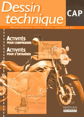 Dessin technique CAP - Collectif - Activités pour comprendre - Livre