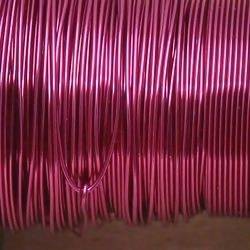 Bobine de 8m de fil de cuivre 0,9mm couleur violet