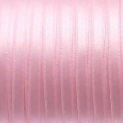 Ruban de satin 5mm couleur rose (x 1m)