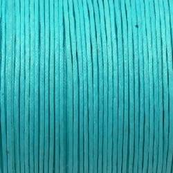 Fil Coton 1mm Bleu Turquoise (x 2m)