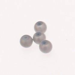 Perles magiques rondes Ø8mm couleur Blanc (x 4)