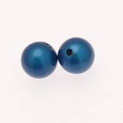 Perles magiques rondes Ø14mm couleur Bleu (x 2)