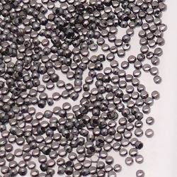 Perle à Ecraser (Ø2mm) Mini couleur Hématite / noir (x 50)