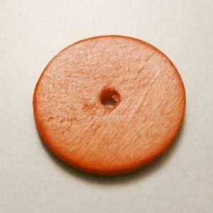 Disque diamètre 30mm couleur orange (x 1)
