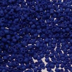 Perles de Rocaille 2,5mm couleur bleu outremer opaque (x 20g)