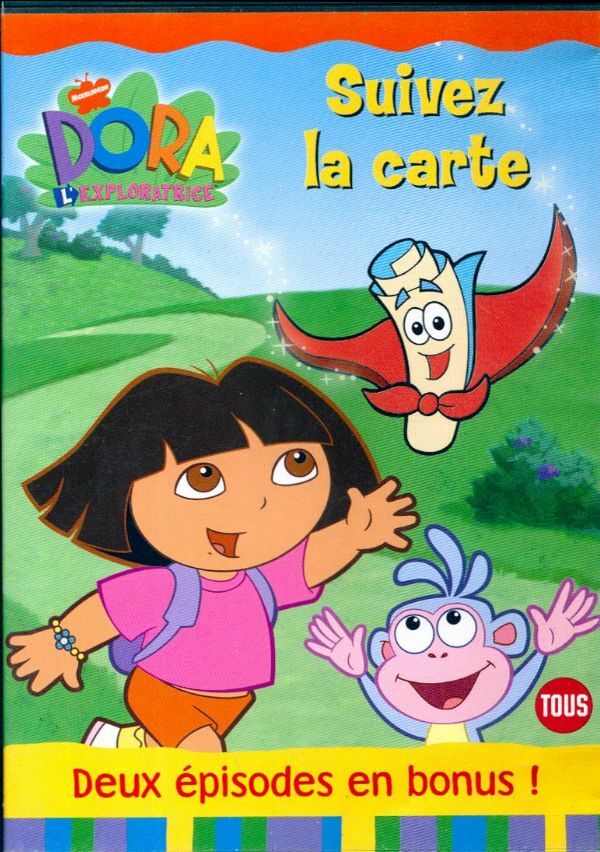 Livrenpoche : Dora l'exploratrice Vol. 1 : Suivez la carte (Import belge) - XXX - DVD