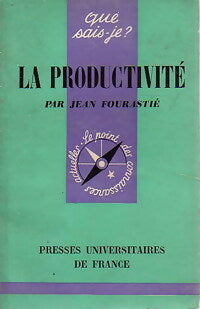 Livrenpoche : La productivité - Jean Fourastié - Livre