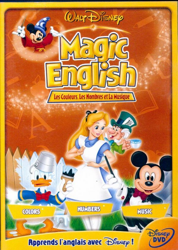 Livrenpoche : Magic English Vol. 8 : Les couleurs, les nombres et la musiques - XXX - DVD