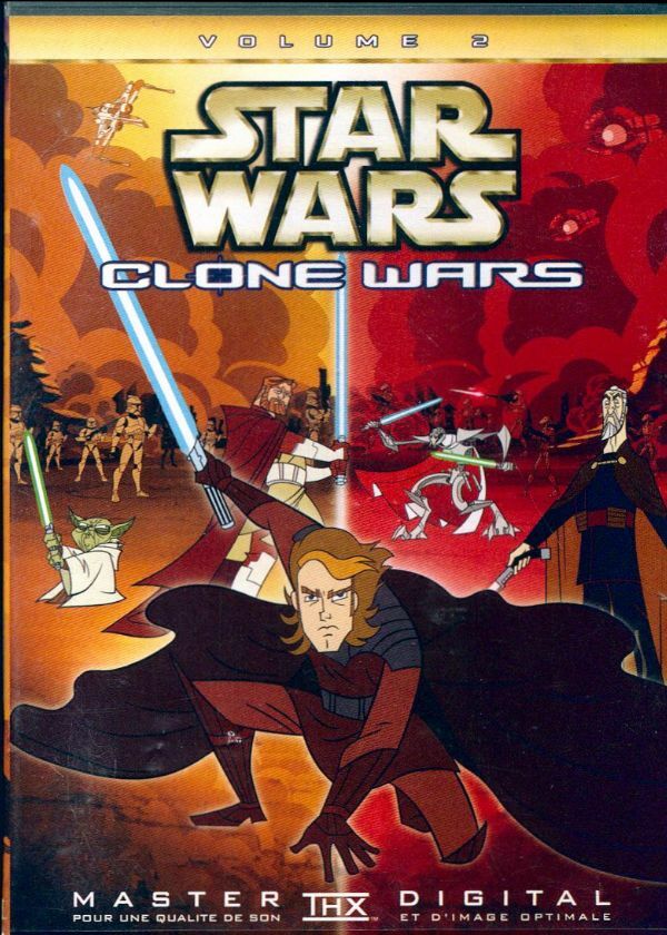 Livrenpoche : Star Wars Clone Wars 2 - Genndy Tartakovsky - DVD