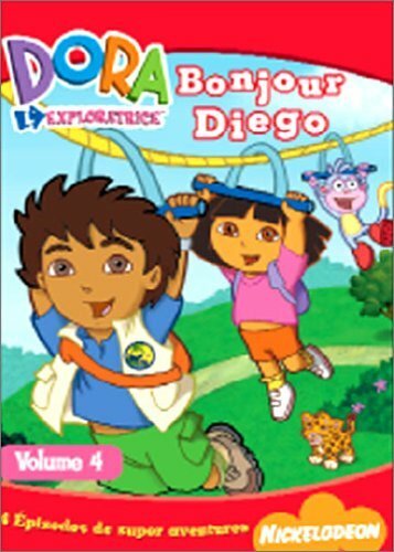 Livrenpoche : Dora l'exploratrice Vol. 4 : Bonjour Diego - XXX - DVD