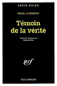 Livrenpoche : Témoin de la vérité - Paul Lindsay - Livre