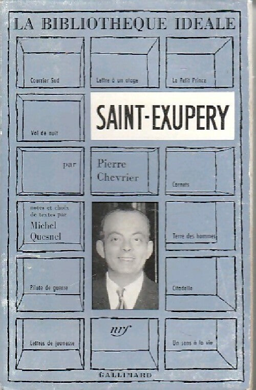 Saint-Exupéry - Luc Estang -  Bibliothèque Idéale - Livre