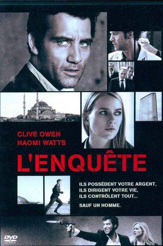 Livrenpoche : L'enquête (The International) - Tom Tykwer - DVD
