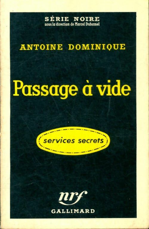 Livrenpoche : Passage à vide - Antoine-L. Dominique - Livre