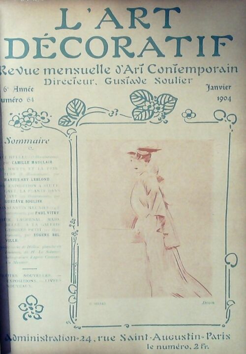 L'art décoratif Tome XIII : Janvier-Juin 1904 - Fernand Roches -  L'art décoratif - Livre