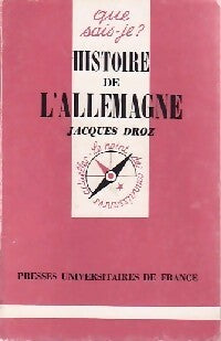 Livrenpoche : Histoire de l'Allemagne - Jacques Droz - Livre