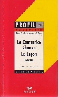 Livrenpoche : La cantatrice chauve / La leçon d'Eugène Ionesco - Robert Jouanny - Livre