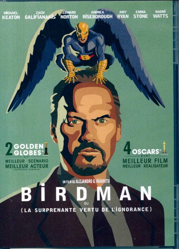 Livrenpoche : Birdman ou (La surprenante vertu de l'ignorance) - Alejandro González Iñárritu - DVD