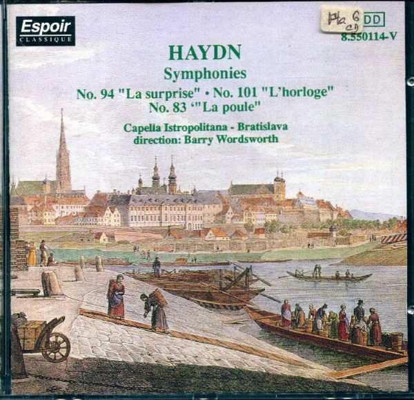 Livrenpoche : Symphonies nos 83, 94 & 101 - Barry Wordsworth - CD