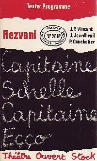 Livrenpoche : Capitaine Schelle, capitaine Eçço - Serge Rezvani - Livre