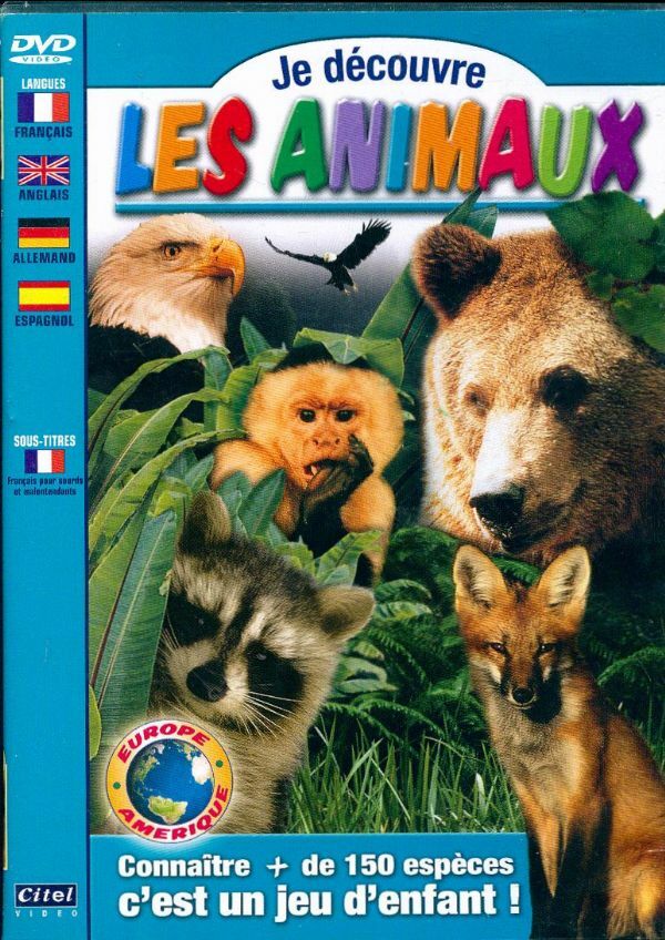 Livrenpoche : Je découvre les animaux : Europe, Amérique - XXX - DVD