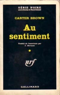 Livrenpoche : Au sentiment - Carter Brown - Livre