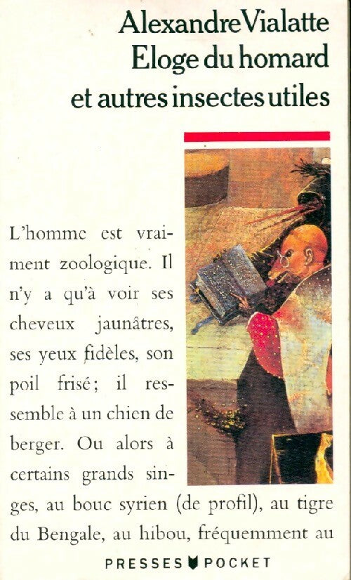 Livrenpoche : Eloge du homard et autres insectes utiles - Alexandre Vialatte - Livre