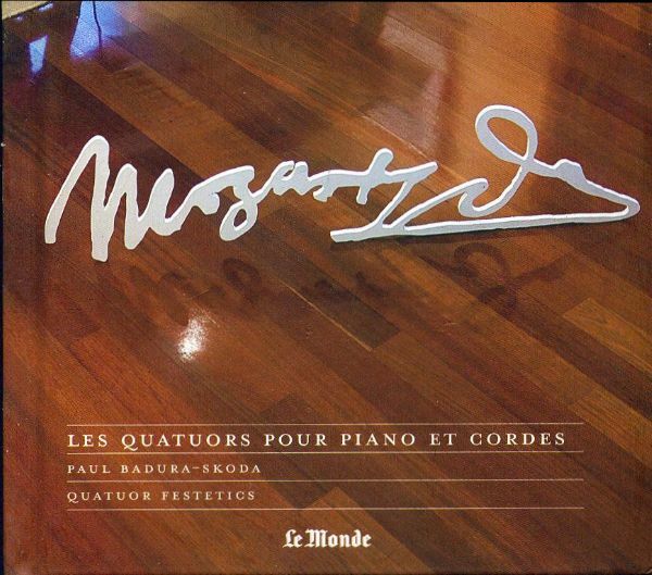 Livrenpoche : Les quatuors pour piano et cordes - Mozart - CD