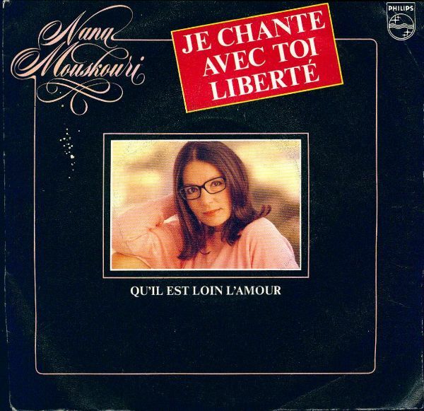 Livrenpoche : Je chante avec toi liberté - Nana Mouskouri - Vinyle