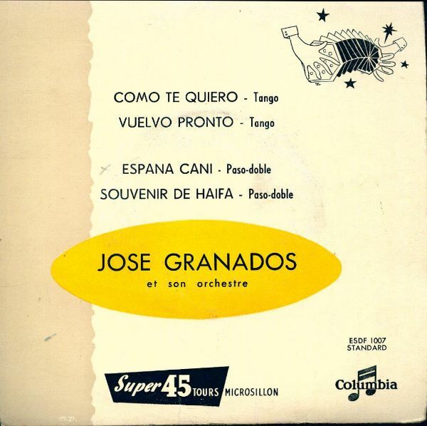 Livrenpoche : Como te quiero / Vuelvo pronto - Jose Granados - Vinyle