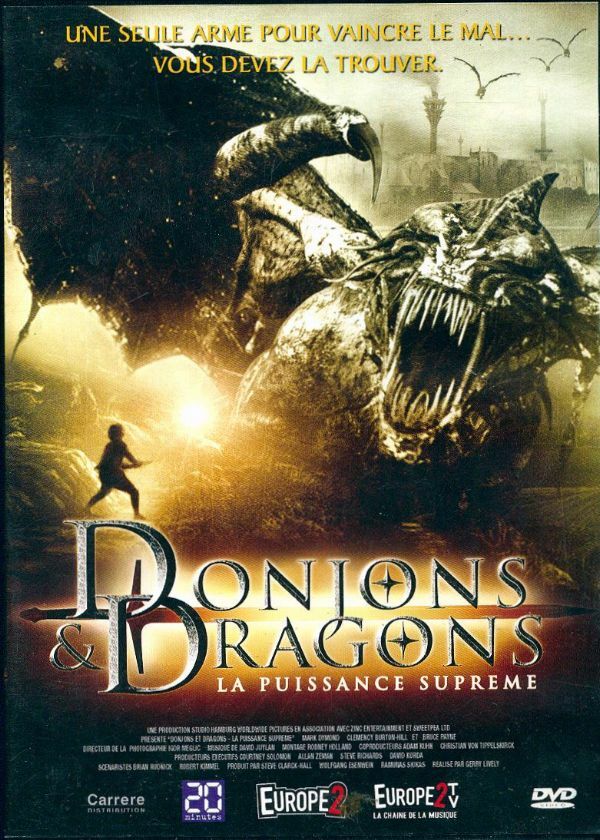 Livrenpoche : Donjons et dragons. La puissance suprême - Gerry Lively - DVD